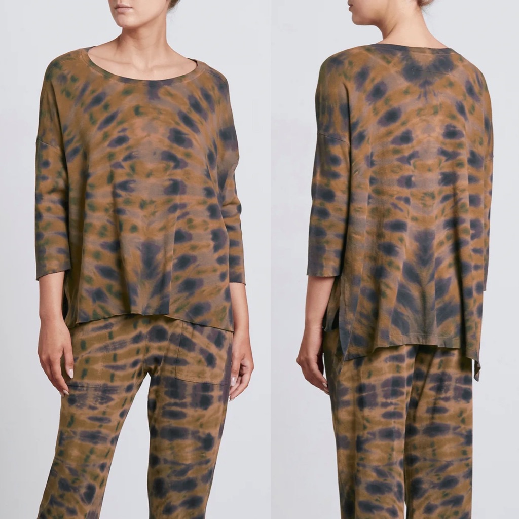 Nwt Raquel Allegra Cotton Cocoon Top